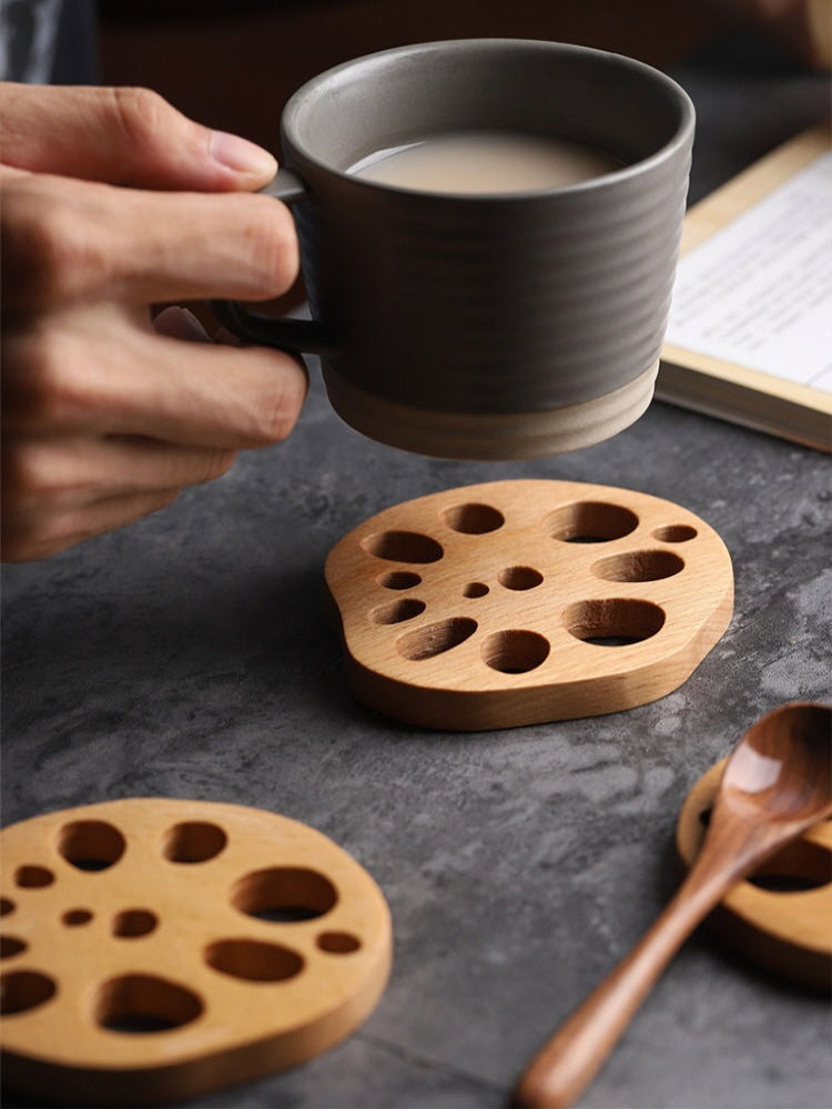 LotusRoot Elegance Coaster