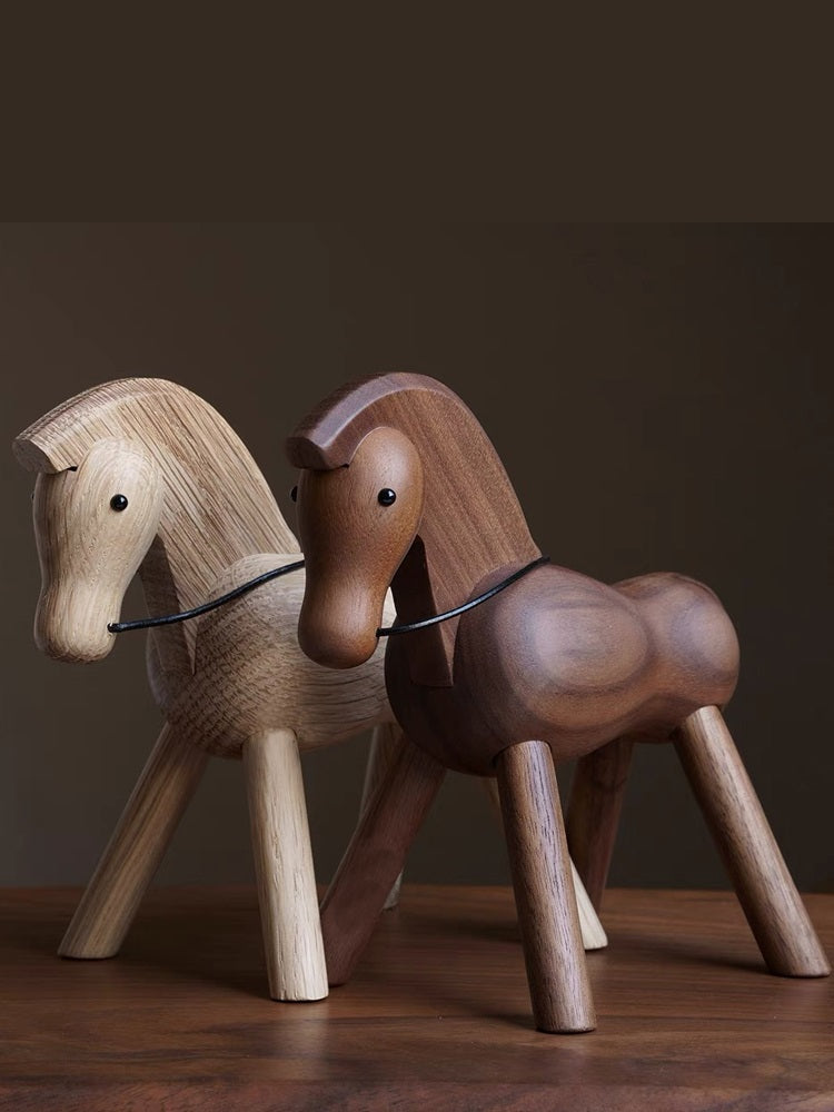 Walnut pony Ornaments