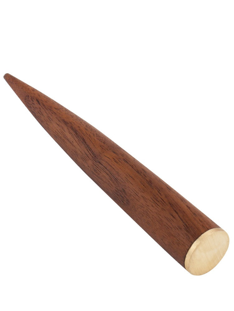 Wood brass ring holder