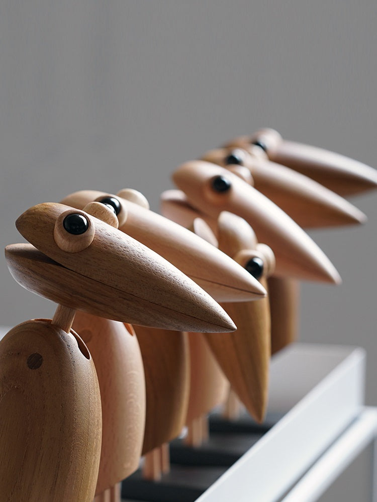 Feathered Friend Business Card Stand