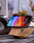 MagSafe Timber Solid Wood iPhone Dock