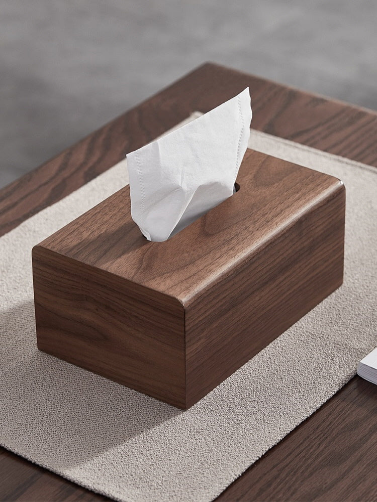 Black Walnut Tissue Box