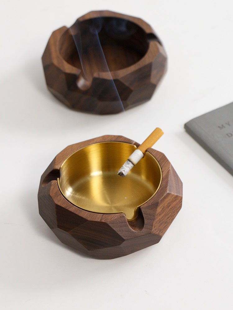 Japanese Walnut Ashtray