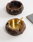 Japanese Walnut Ashtray
