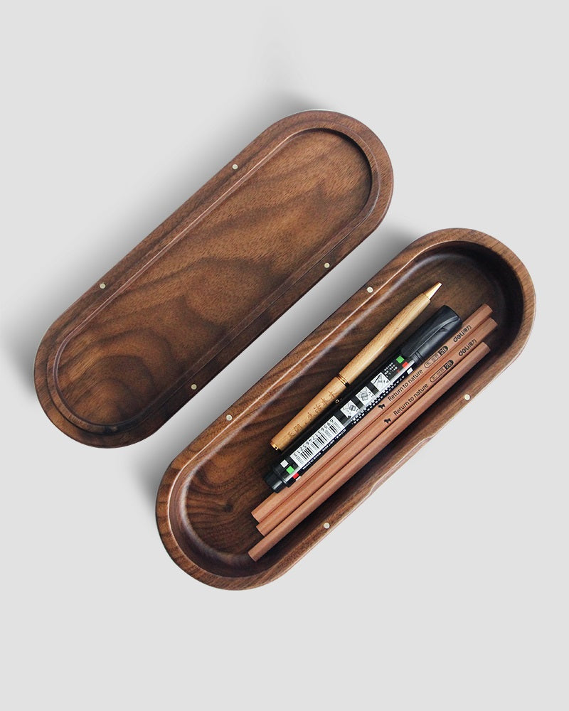 TimberGuard Desk Pen Case