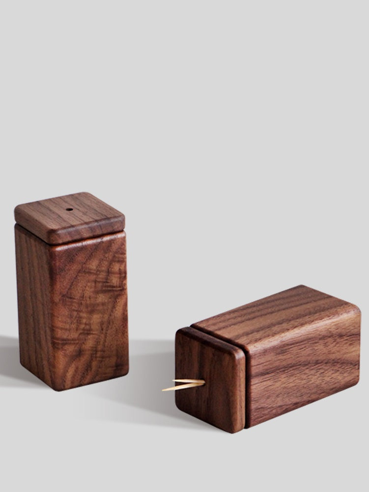 PureWalnut Toothpick Holder