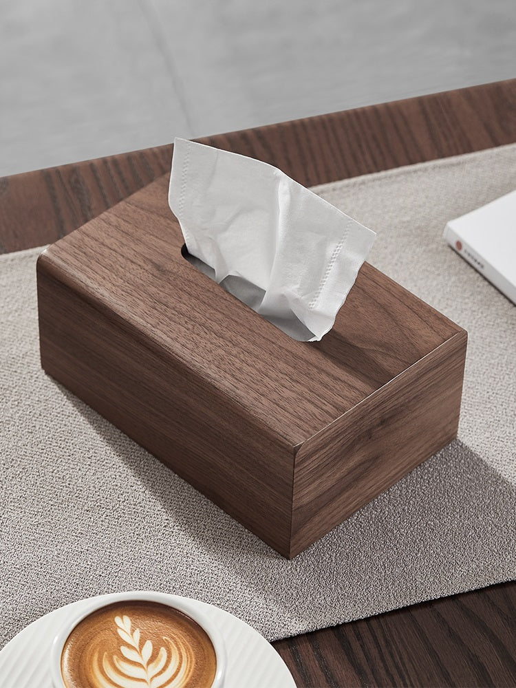 Black Walnut Tissue Box