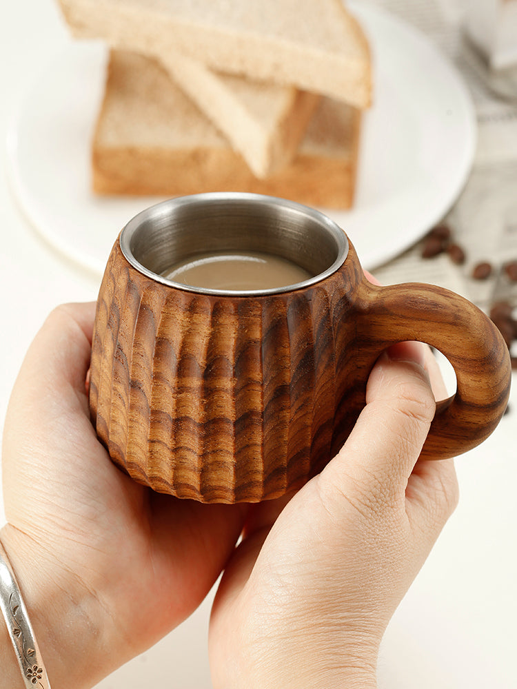 Nordic Elegance Teak Water Cup