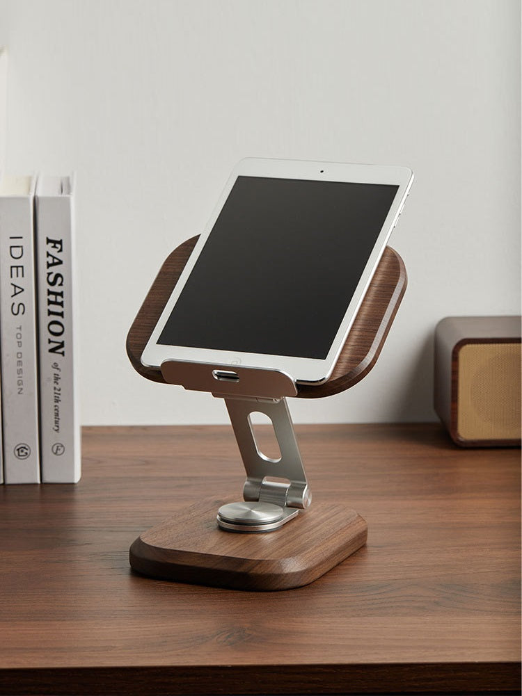 Black Walnut Tablet Stand