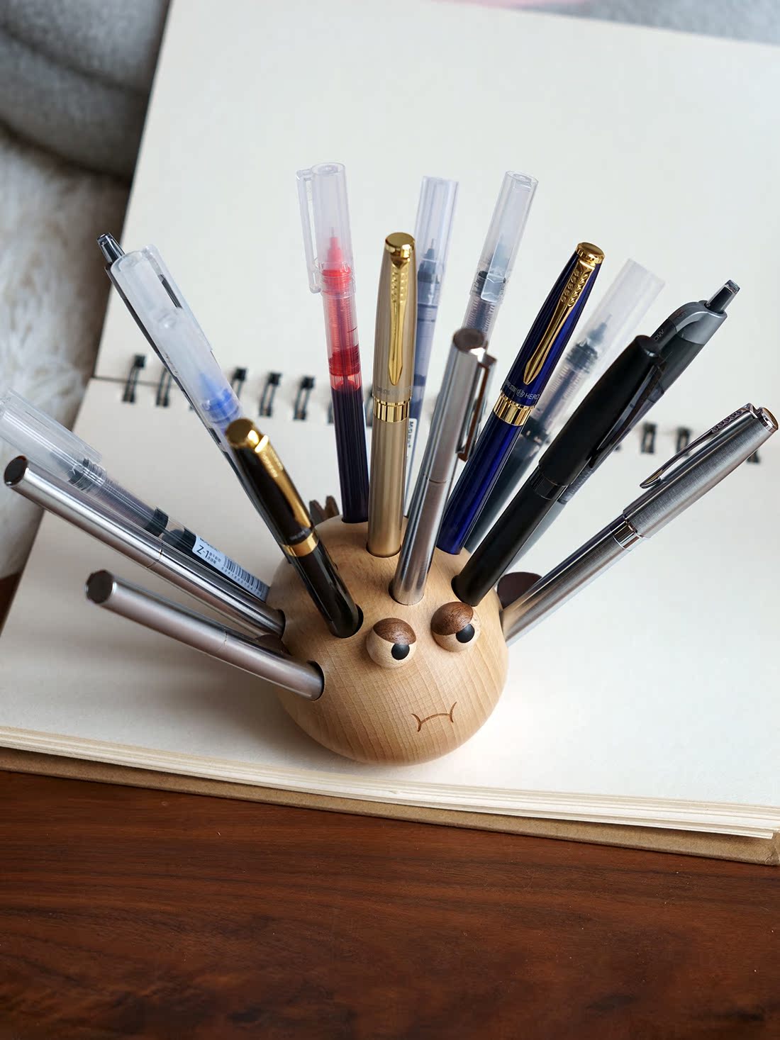 Angry Pufferfish Pen Holder
