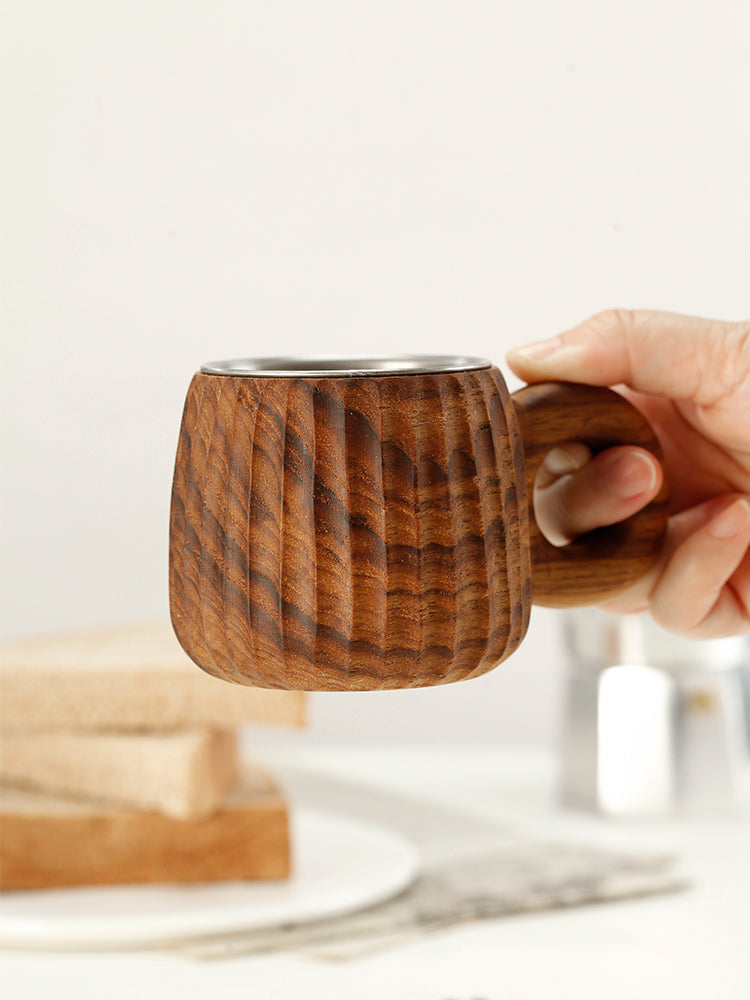 Nordic Elegance Teak Water Cup