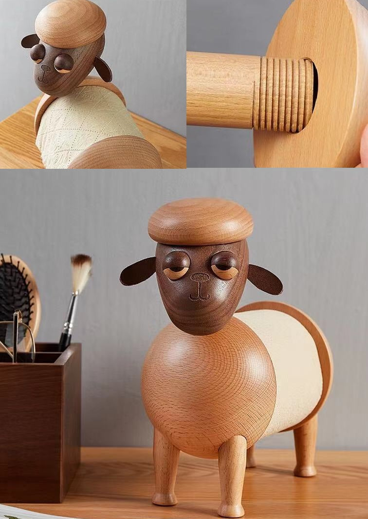Fluffy Sheep Roll Holder