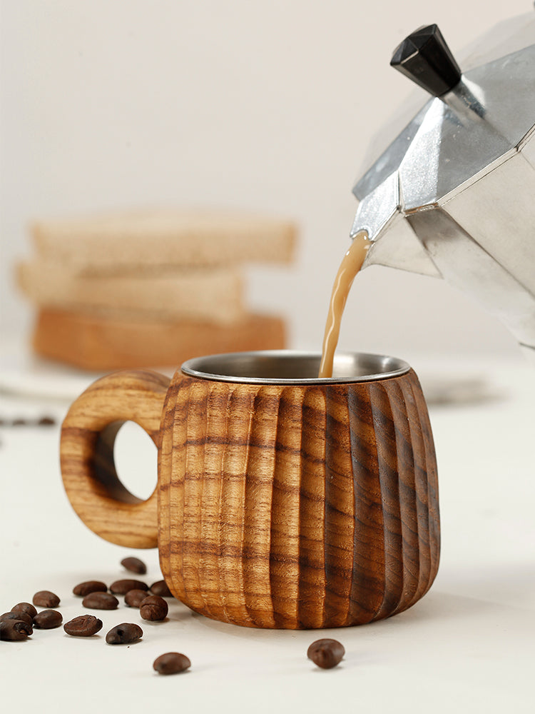 Nordic Elegance Teak Water Cup