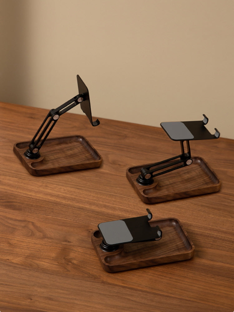 NatureLift Adjustable Wooden Phone Stand