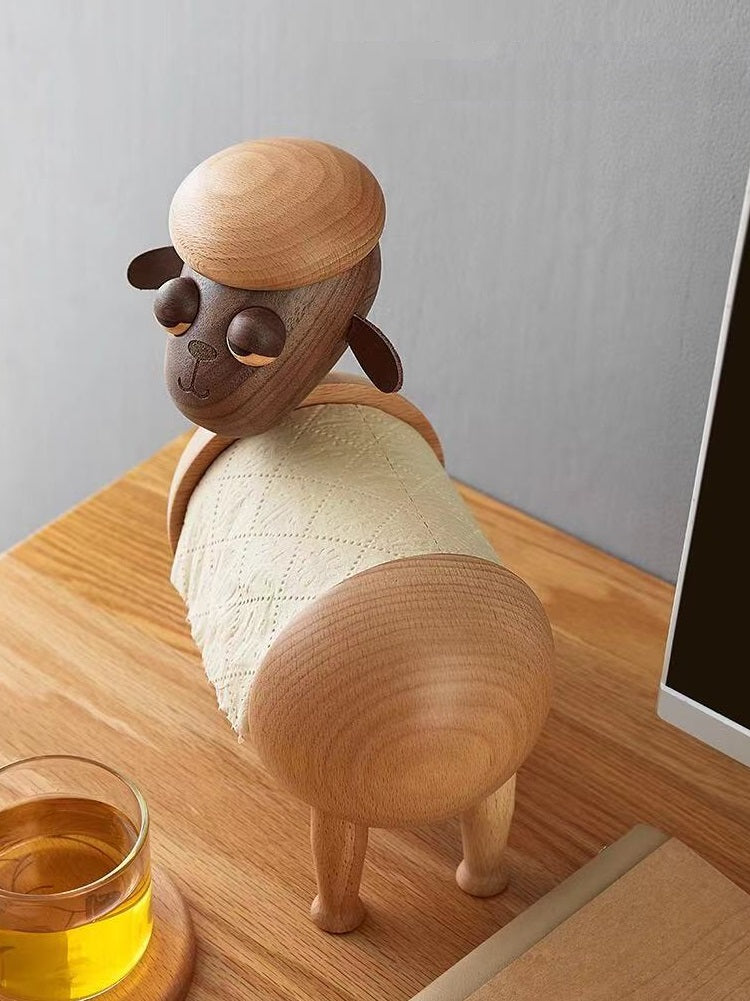 Fluffy Sheep Roll Holder