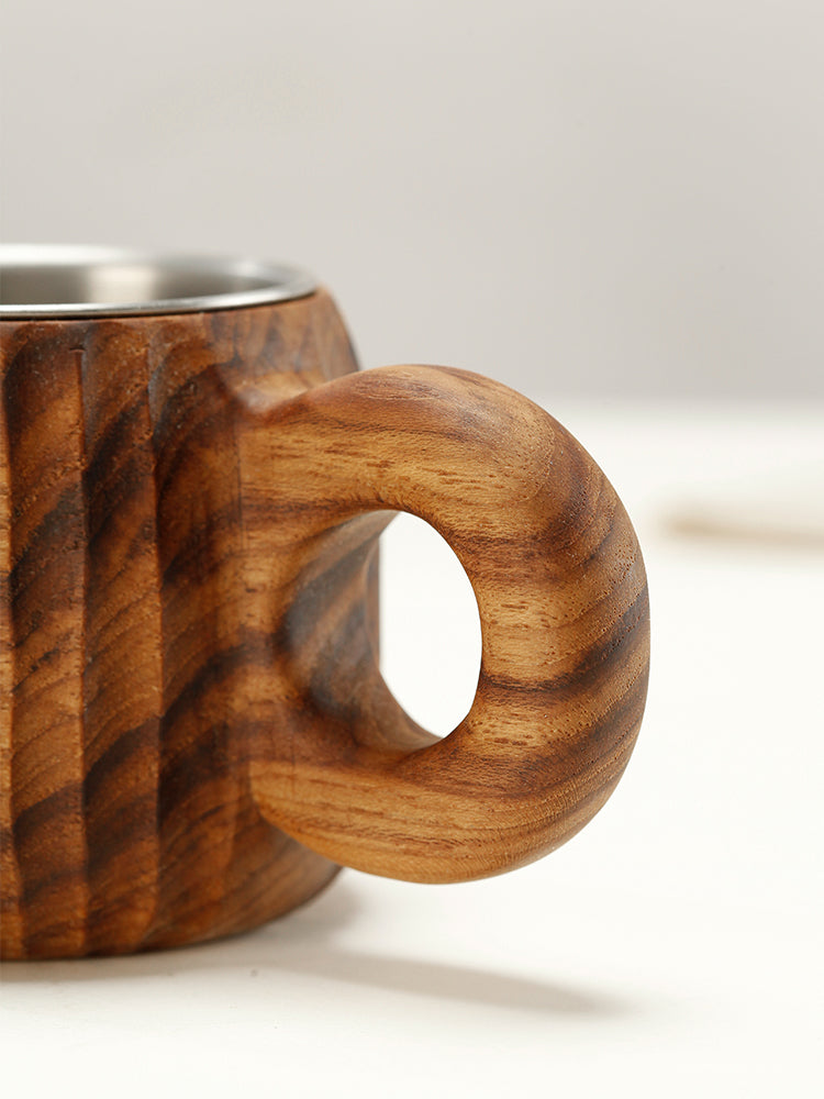Nordic Elegance Teak Water Cup
