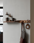Eco-Friendly Wood Partition Shelf