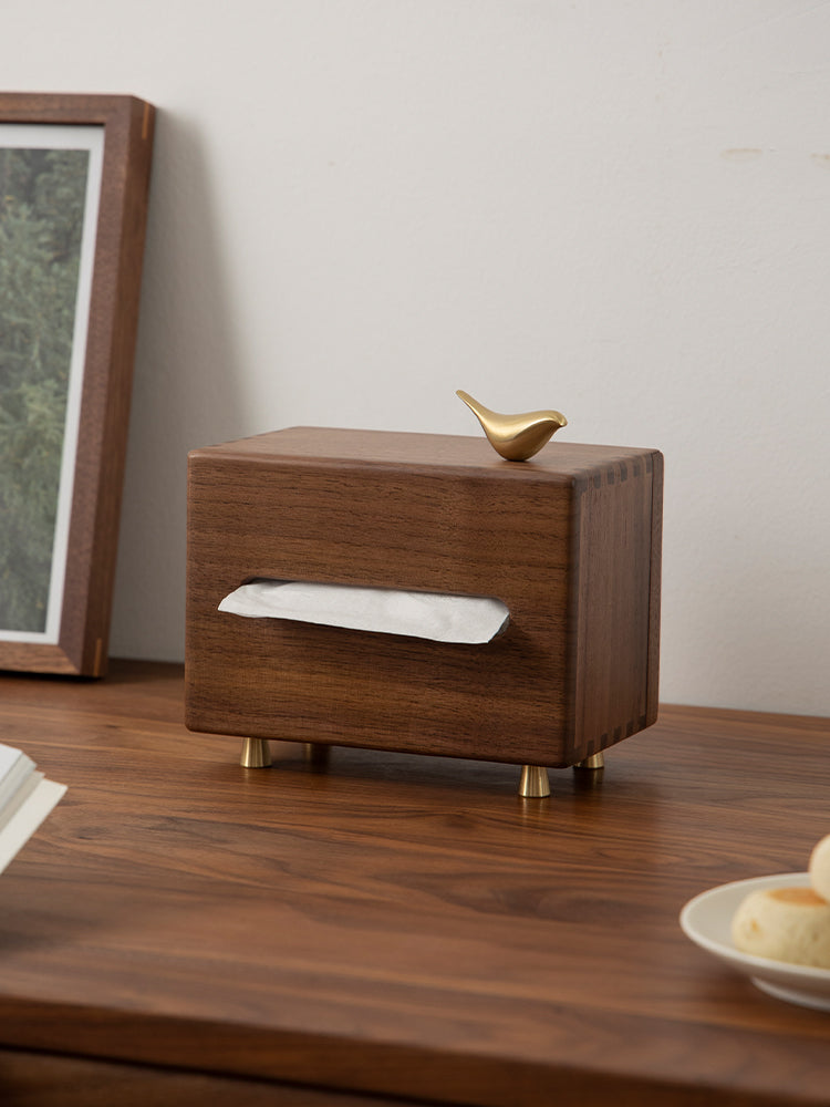 Bronze Bird Elegance Tissue Box