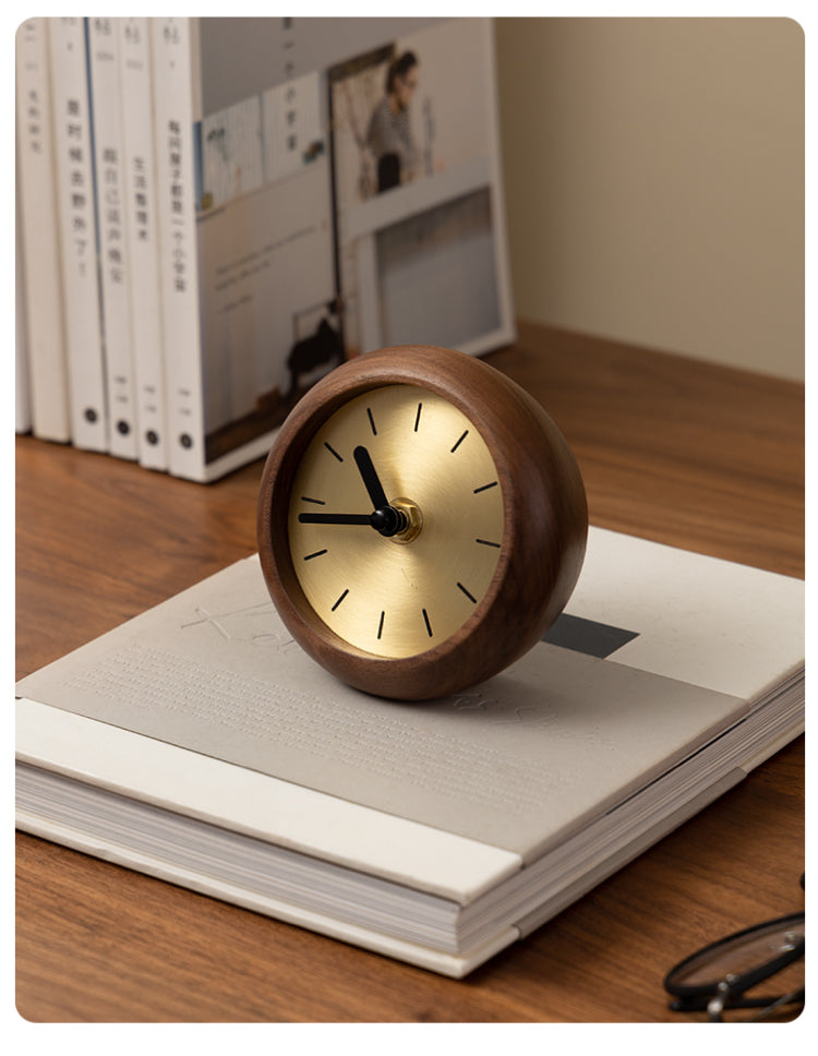 Midnight Walnut Prestige Clock