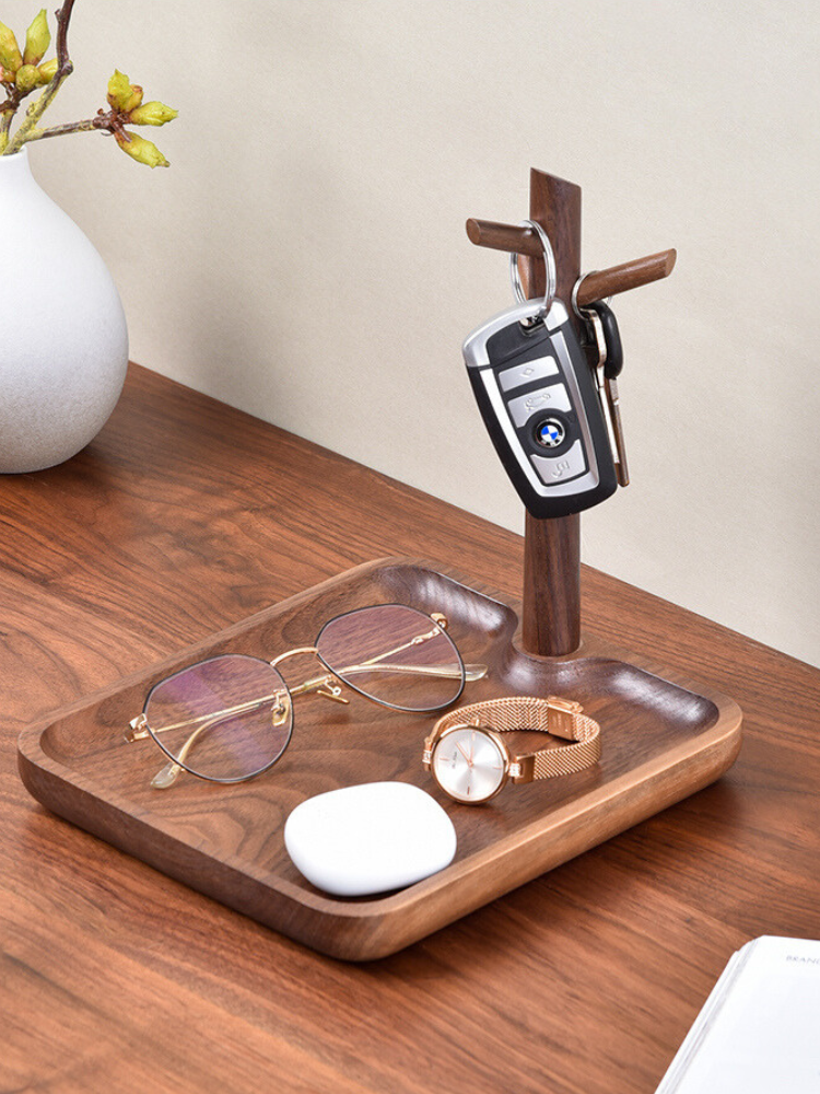 Sophisticated Key Hanger(Black Walnut)