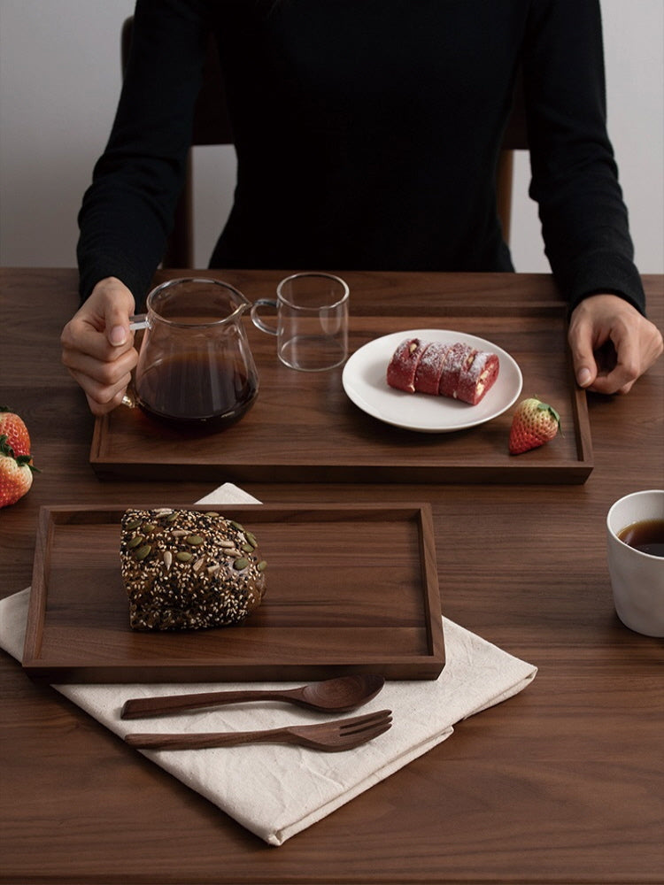 Forest Luxe Wood Tea Tray