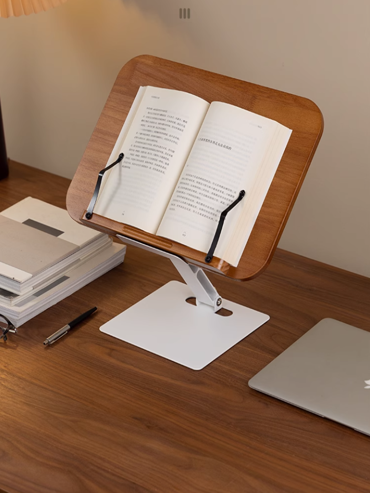 Elegance Wood Desktop Bookstand