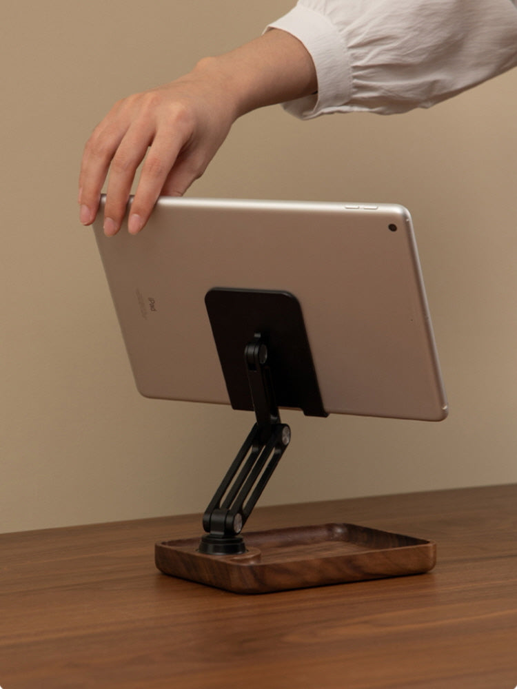 NatureLift Adjustable Wooden Phone Stand