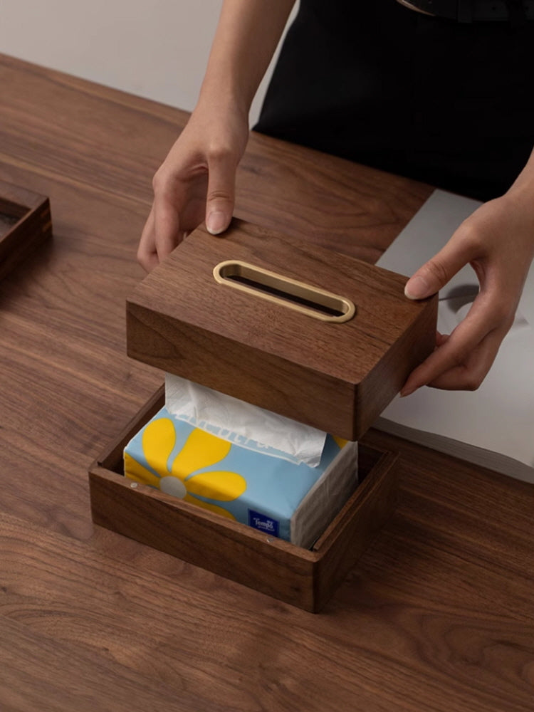 Luxury Brass Box Tissue Case