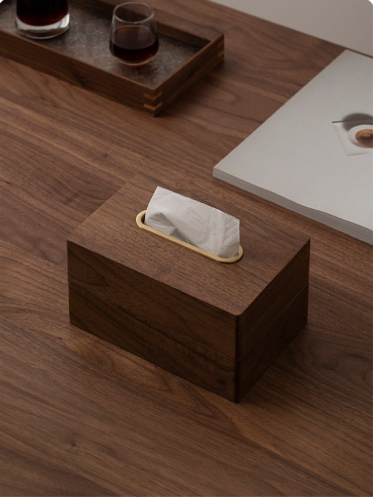 Luxury Brass Box Tissue Case