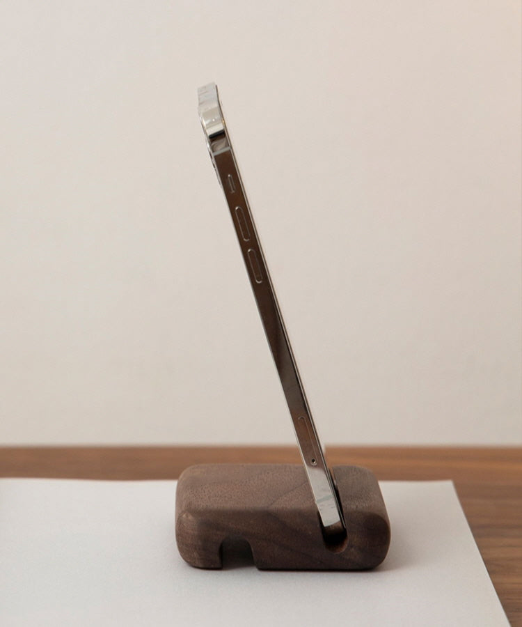 TimberElegance Phone Stand