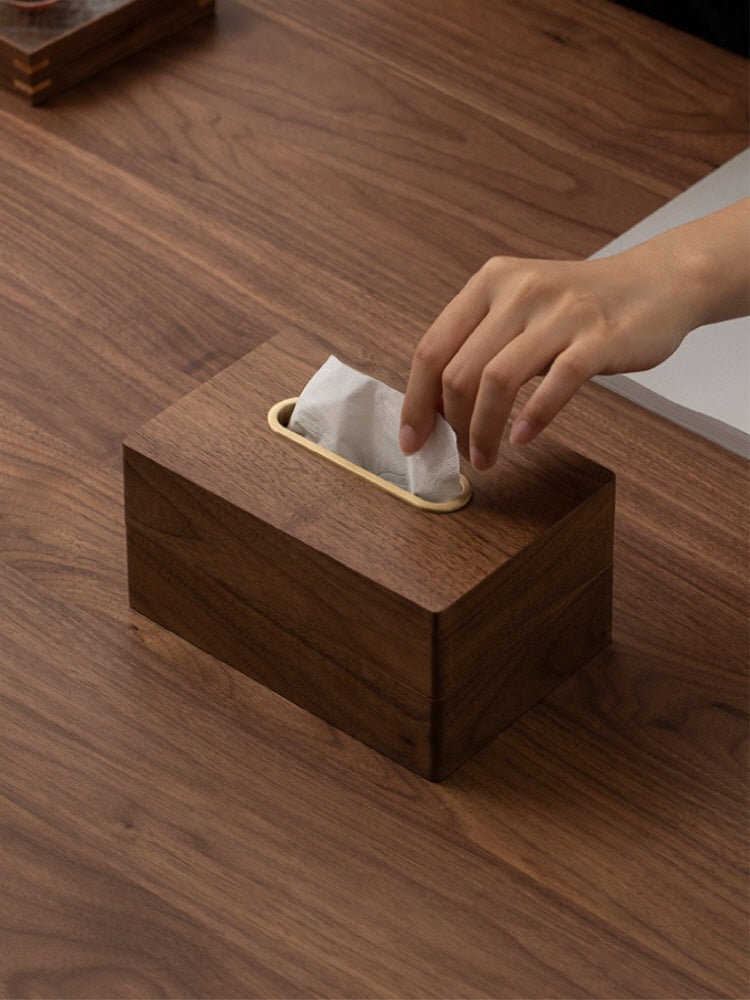 Luxury Brass Box Tissue Case
