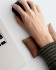 Black Walnut Ergonomic Mouse Pad