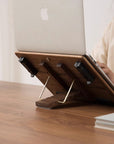 Wood multi-functional reading rack