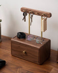 Elegance Entry Wooden Key Shelf Decor