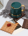 Biscuit Wood Coaster