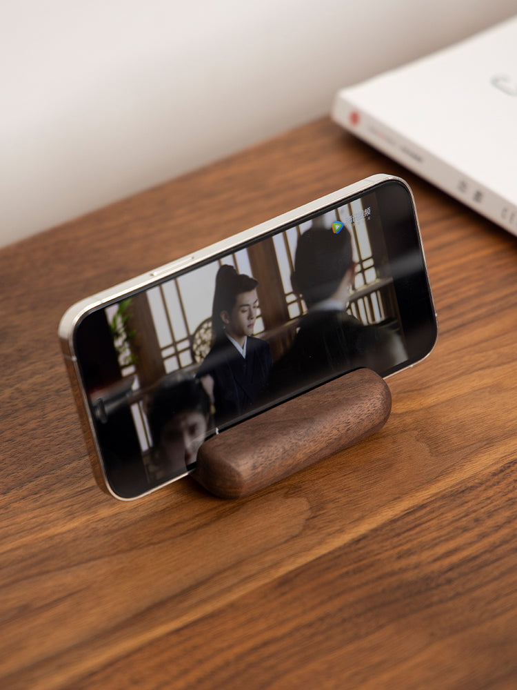 TimberElegance Phone Stand