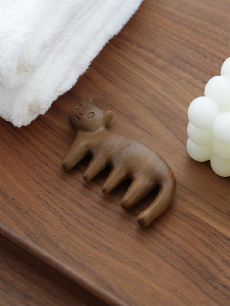 Handcrafted Sandalwood Comfort Comb