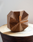 Geometric Wood Clock