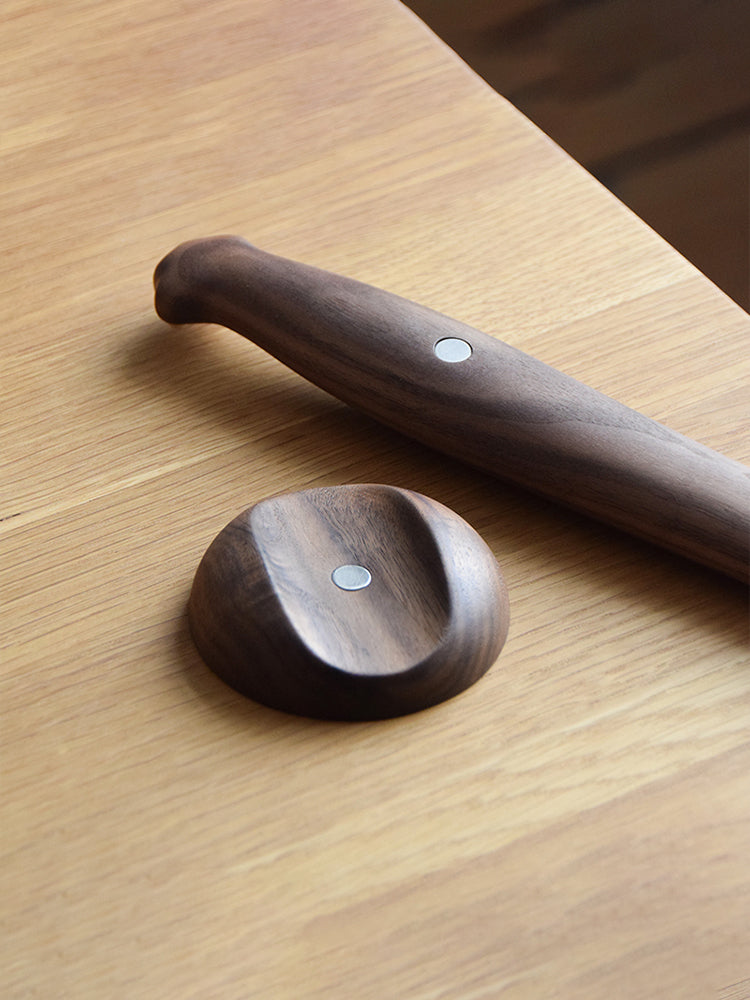 Wood Wall-Mounted Shoehorn