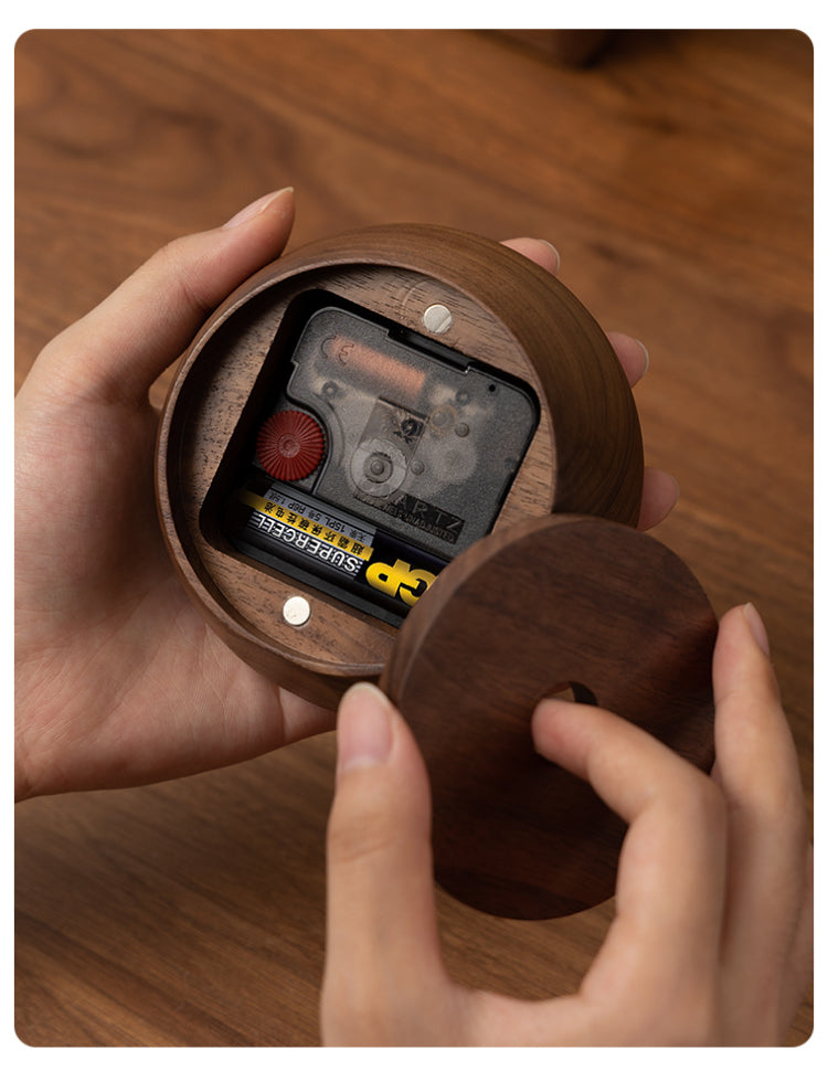 Midnight Walnut Prestige Clock