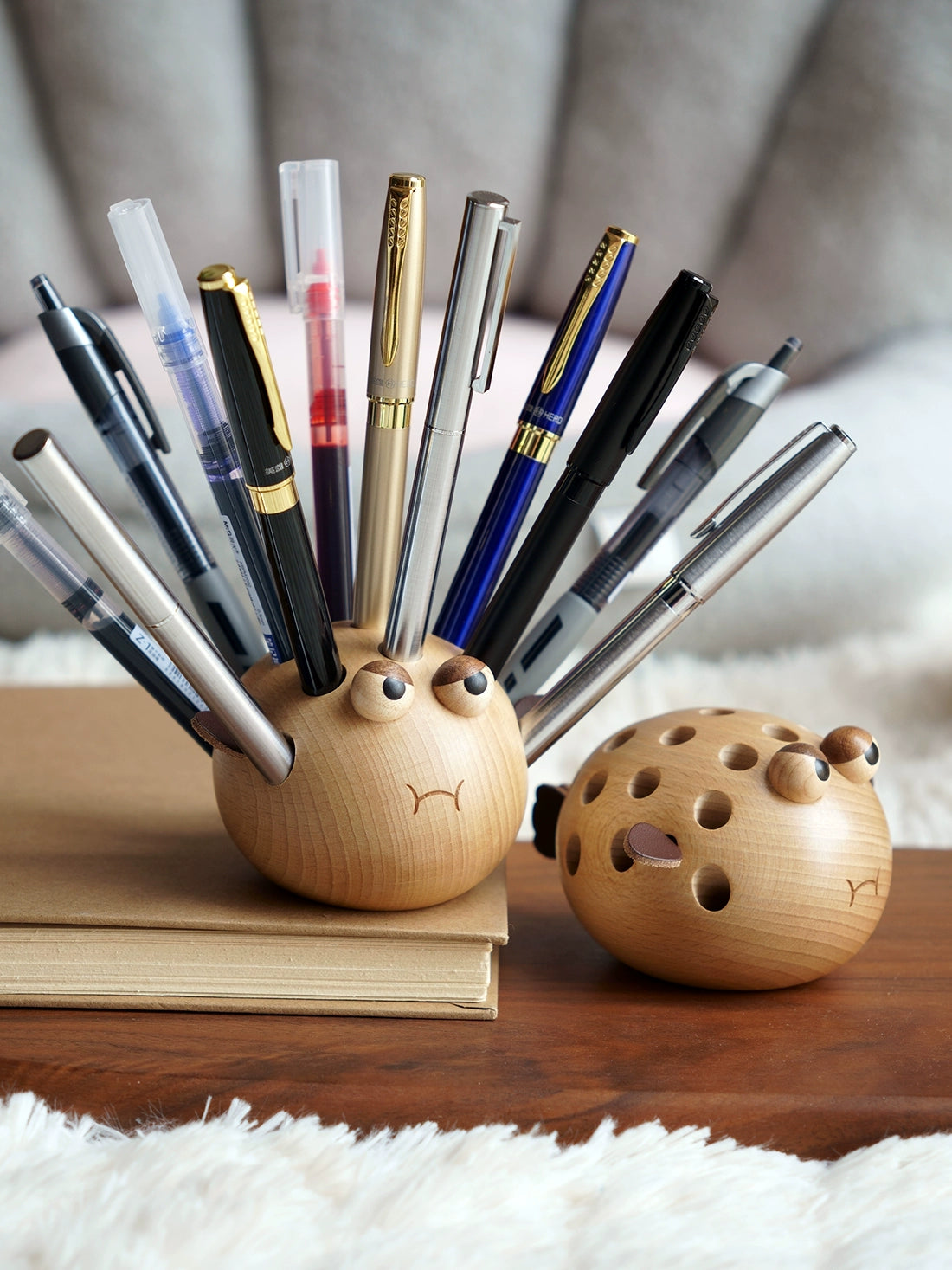 Angry Pufferfish Pen Holder