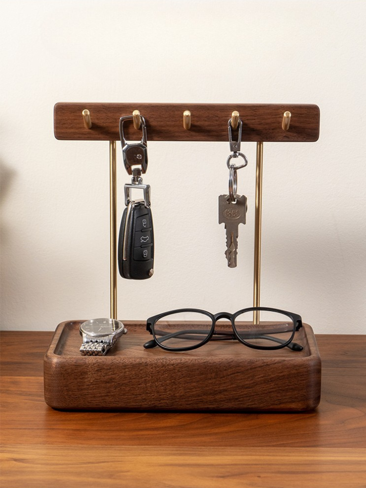 Artisan Wood Key Organizer