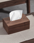 Black Walnut Tissue Box