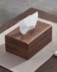 Black Walnut Tissue Box