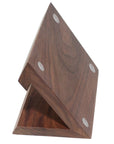 Solid wood mobile & tablet stand [Walnut]