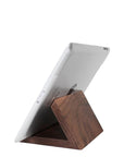 Solid wood mobile & tablet stand [Walnut]