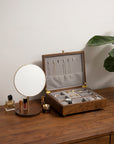 EleganceWood Vanity Mirror