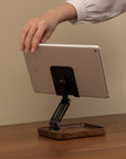 NatureLift Adjustable Wooden Phone Stand