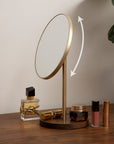 EleganceWood Vanity Mirror