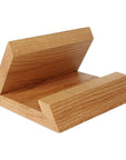 Solid wood mobile & tablet stand [Red Oak]